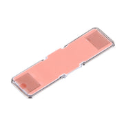 2 in 1 Adjustable Universal Mini Adhesive Holder Stand + Slim Finger Grip, Size: 7.3 x 2.2 x 0.3 cm(Grey)
