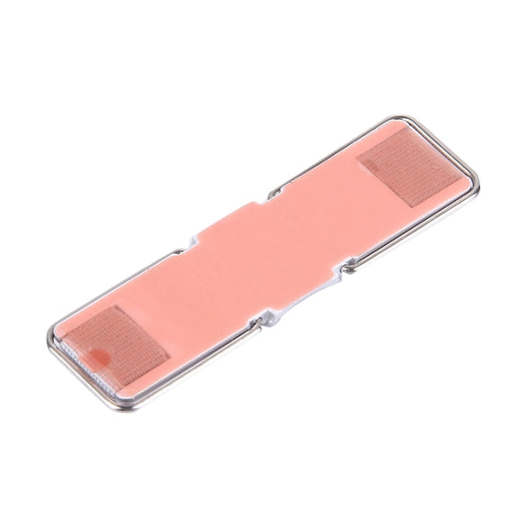 2 in 1 Adjustable Universal Mini Adhesive Holder Stand + Slim Finger Grip, Size: 7.3 x 2.2 x 0.3 cm(Grey)
