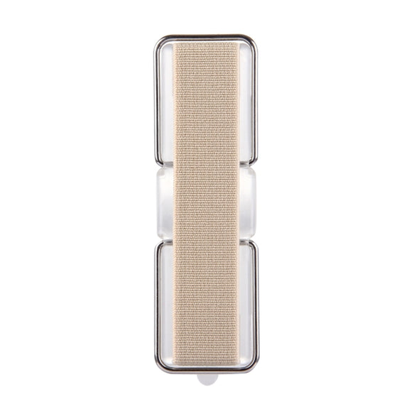 2 in 1 Adjustable Universal Mini Adhesive Holder Stand + Slim Finger Grip, Size: 7.3 x 2.2 x 0.3 cm(Gold)