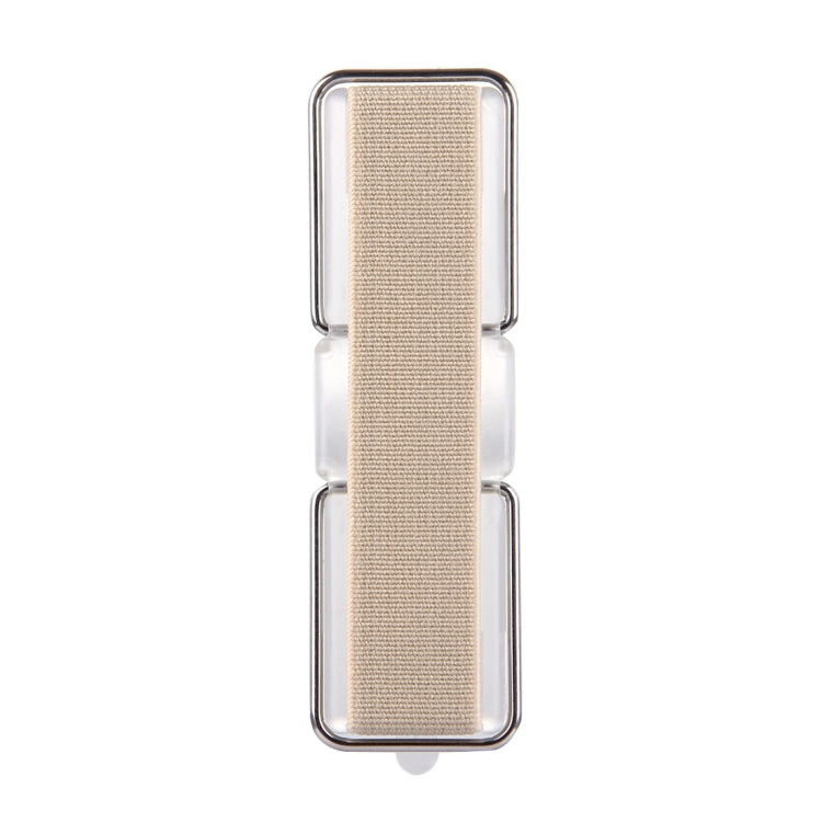 2 in 1 Adjustable Universal Mini Adhesive Holder Stand + Slim Finger Grip, Size: 7.3 x 2.2 x 0.3 cm(Gold)