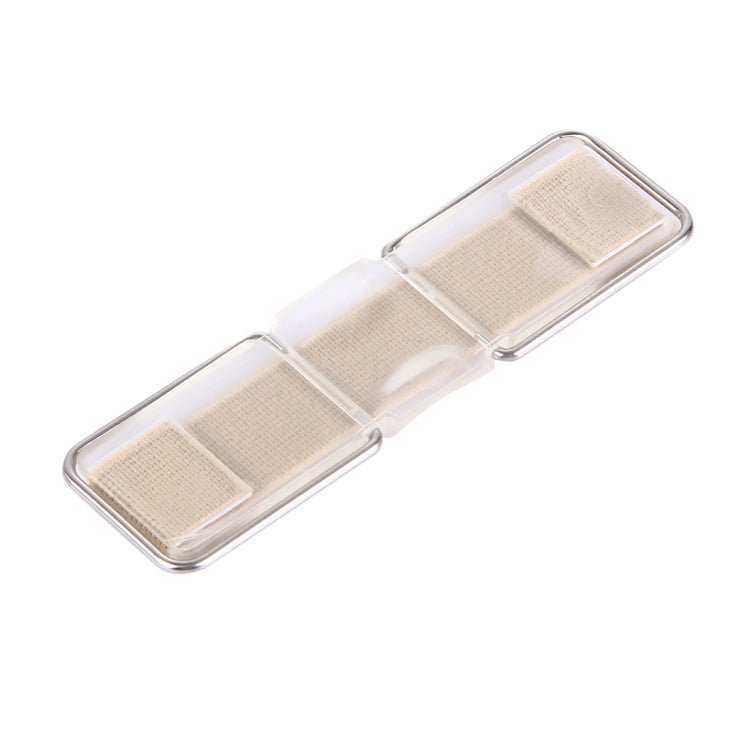 2 in 1 Adjustable Universal Mini Adhesive Holder Stand + Slim Finger Grip, Size: 7.3 x 2.2 x 0.3 cm(Gold)