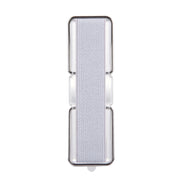 2 in 1 Adjustable Universal Mini Adhesive Holder Stand + Slim Finger Grip, Size: 7.3 x 2.2 x 0.3 cm(Silver)