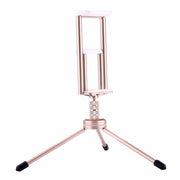 Multi-function Aluminum Alloy Tripod Mount Holder Stand , for iPad, iPhone, Samsung, Lenovo, Sony and other Smartphones & Tablets & Digital Cameras(Gold)