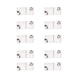 10 PCS for iPhone 6 Charging Port Lock Stator Holder Bracket - iPhone 6/6 Plus Parts by PMC TechLife | Online Shopping South Africa | PMC TechLife