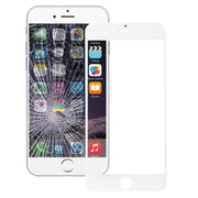 Front Screen Outer Glass Lens with Front LCD Screen Bezel Frame & OCA Optically Clear Adhesive for iPhone 6(White)