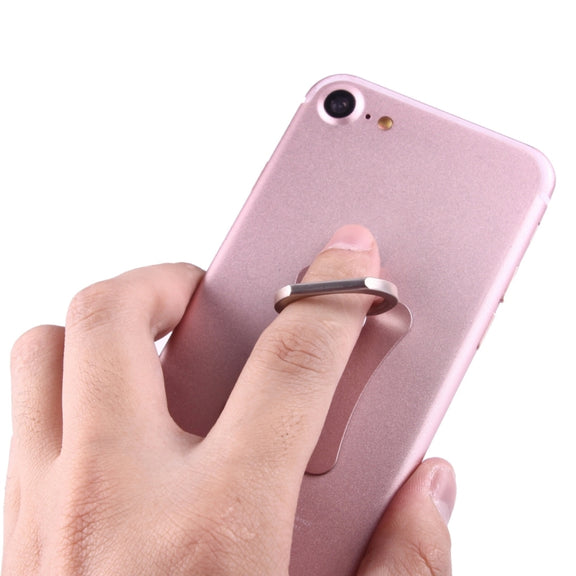 Universal 360 Degree Rotation Ring Phone Holder Stand(Rose Gold)