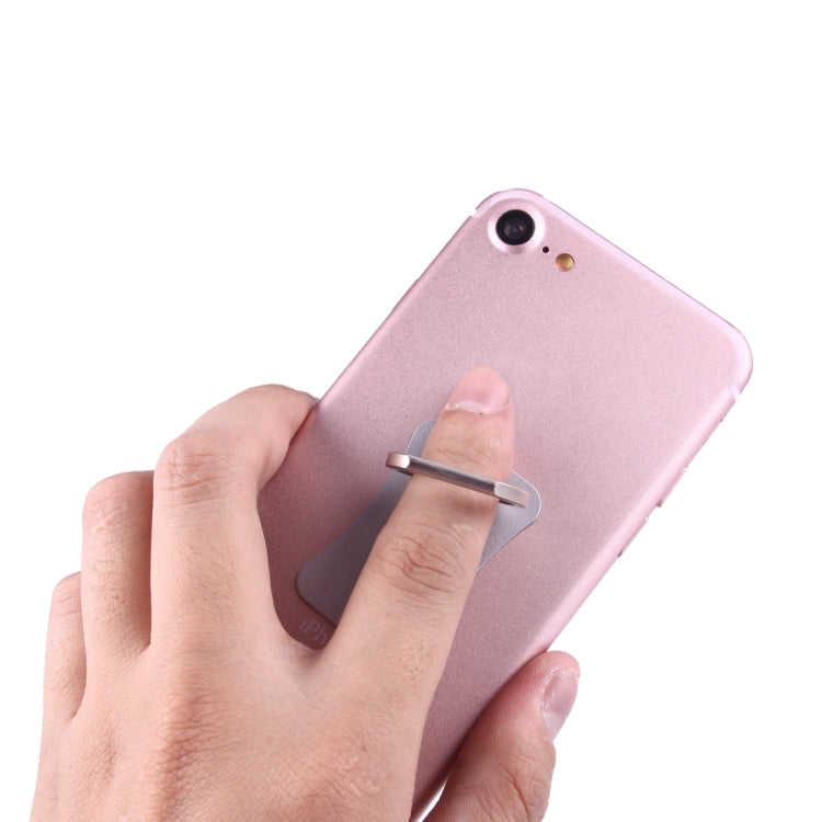 Universal 360 Degree Rotation Ring Phone Holder Stand(Silver)