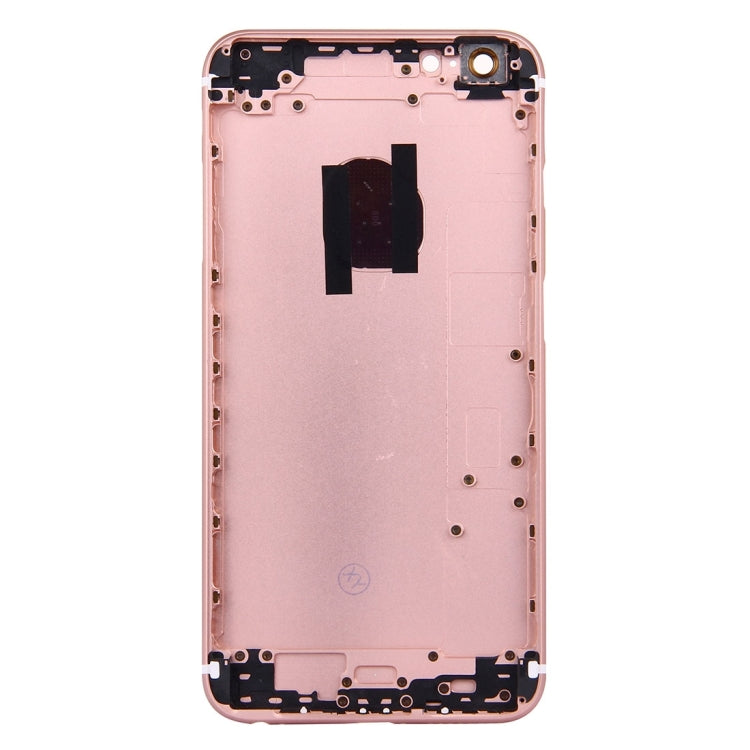5 in 1 for iPhone 6s Plus (Back Cover + Card Tray + Volume Control Key + Power Button + Mute Switch Vibrator Key) Full Assembly Housing Cover(Rose Gold)