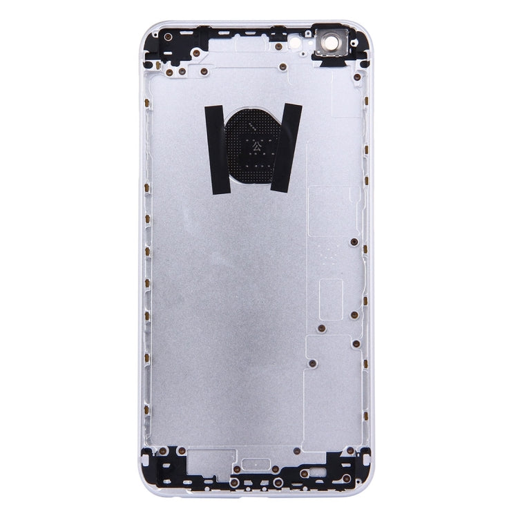 5 in 1 for iPhone 6s Plus (Back Cover + Card Tray + Volume Control Key + Power Button + Mute Switch Vibrator Key) Full Assembly Housing Cover(Silver)