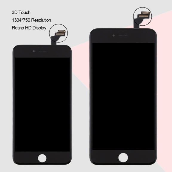 Original LCD Screen for iPhone 6 Plus Digitizer Full Assembly (White)