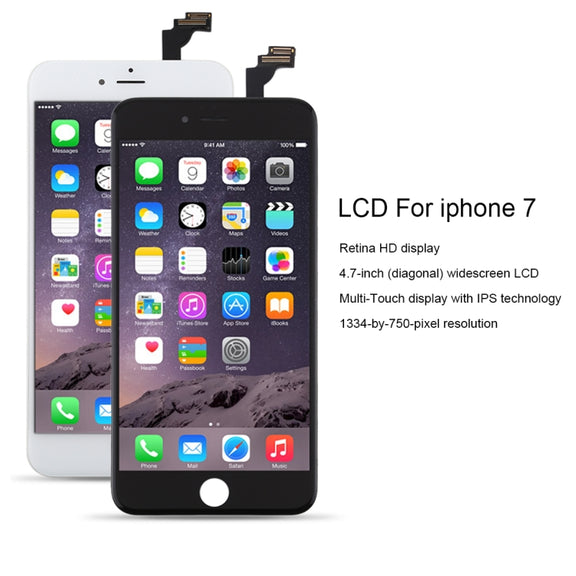 Original LCD Screen for iPhone 6 Plus Digitizer Full Assembly (White)