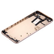 Full Housing Back Cover with Power Button & Volume Button Flex Cable for iPhone 6 Plus(Gold)