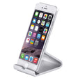 Exquisite Aluminium Alloy Desktop Holder Stand DOCK Cradle For iPhone, Galaxy, Huawei, Xiaomi, LG, HTC and 7 inch Tablet(Silver) - Desktop Holder by PMC TechLife | Online Shopping South Africa | PMC TechLife