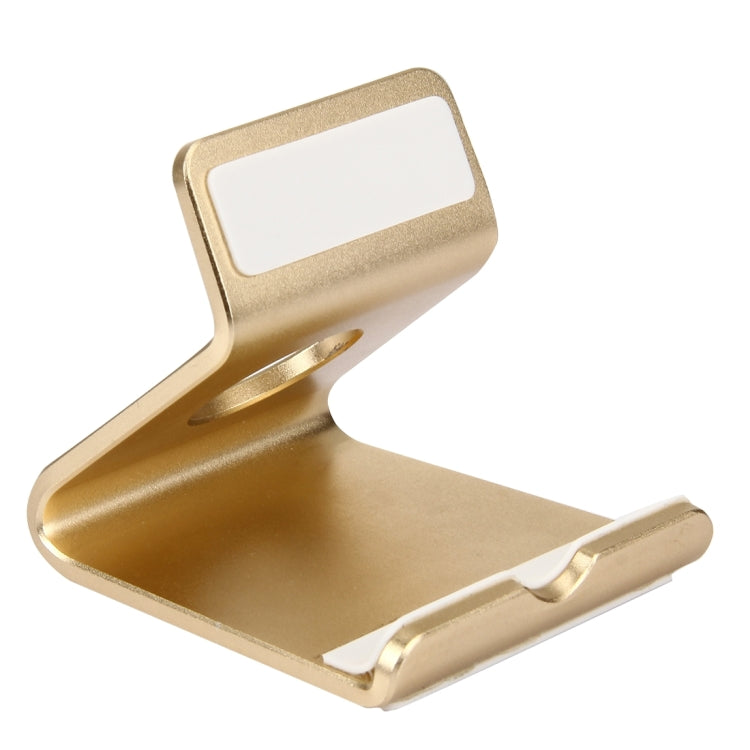 Exquisite Aluminium Alloy Desktop Holder Stand DOCK Cradle For iPhone, Galaxy, Huawei, Xiaomi, LG, HTC and 7 inch Tablet(Gold)