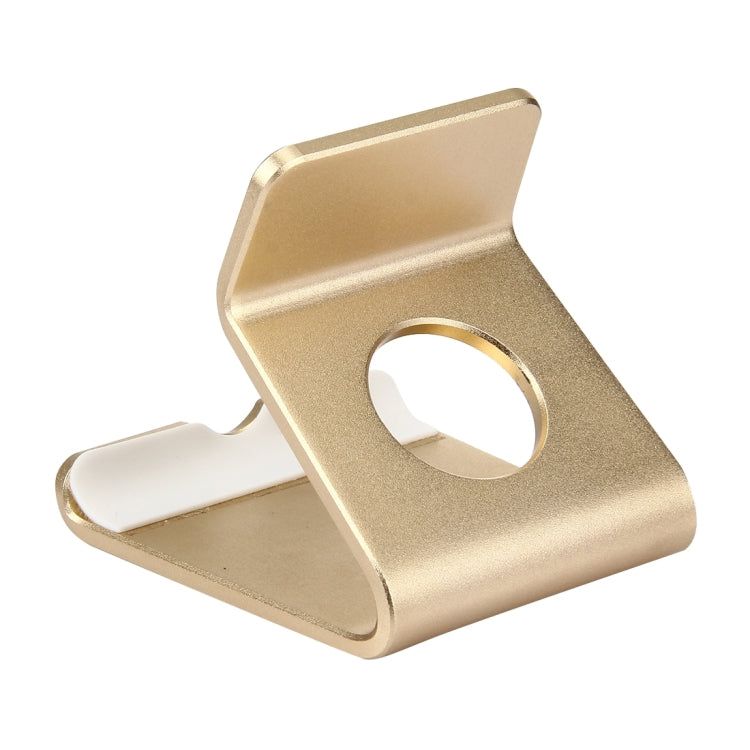 Exquisite Aluminium Alloy Desktop Holder Stand DOCK Cradle For iPhone, Galaxy, Huawei, Xiaomi, LG, HTC and 7 inch Tablet(Gold)
