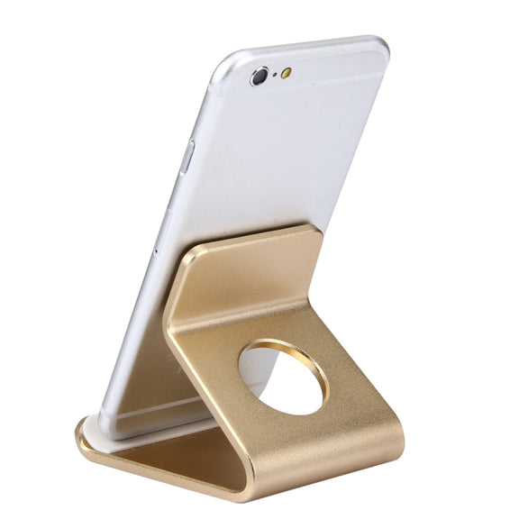 Exquisite Aluminium Alloy Desktop Holder Stand DOCK Cradle For iPhone, Galaxy, Huawei, Xiaomi, LG, HTC and 7 inch Tablet(Gold)