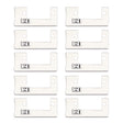 10 PCS for iPhone 6 Plus Charging Port Retaining Brackets - iPhone 6/6 Plus Parts by PMC TechLife | Online Shopping South Africa | PMC TechLife
