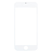 Front Screen Outer Glass Lens with Front LCD Screen Bezel Frame & OCA Optically Clear Adhesive for iPhone 6 Plus(White)