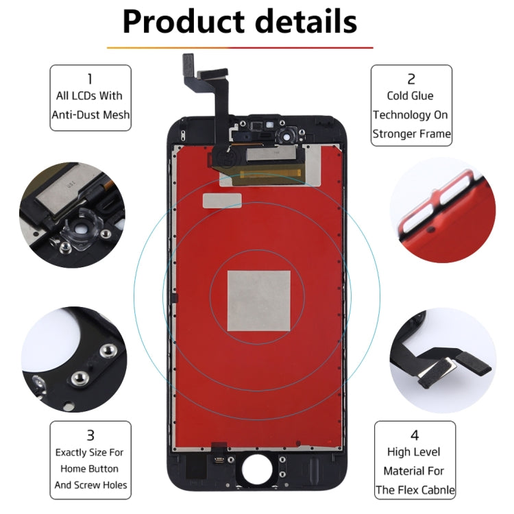 Original LCD Screen for iPhone 6S with Digitizer Full Assembly (White)