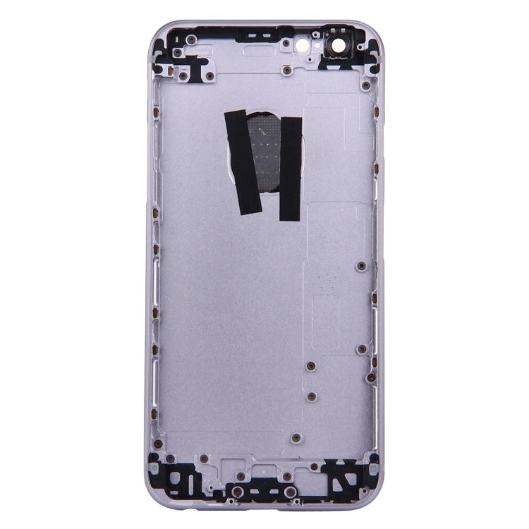 5 in 1 for iPhone 6s (Back Cover + Card Tray + Volume Control Key + Power Button + Mute Switch Vibrator Key) Full Assembly Housing Cover(Grey)