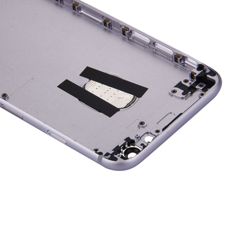5 in 1 for iPhone 6s (Back Cover + Card Tray + Volume Control Key + Power Button + Mute Switch Vibrator Key) Full Assembly Housing Cover(Grey)