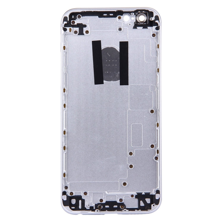 5 in 1 for iPhone 6s (Back Cover + Card Tray + Volume Control Key + Power Button + Mute Switch Vibrator Key) Full Assembly Housing Cover(Silver)
