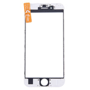 Front Screen Outer Glass Lens with Front LCD Screen Bezel Frame & OCA Optically Clear Adhesive for iPhone 6s(White)