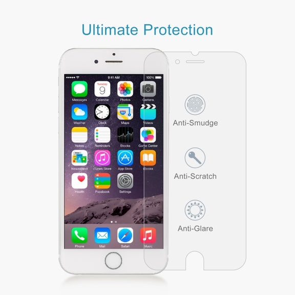 2.5D Non-Full Screen Tempered Glass Film For iPhone 8 / 7 / 6 / 6S