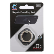 Ring Phone Metal Holder for iPad, iPhone, Galaxy, Huawei, Xiaomi, LG, HTC and Other Smart Phones (Black)