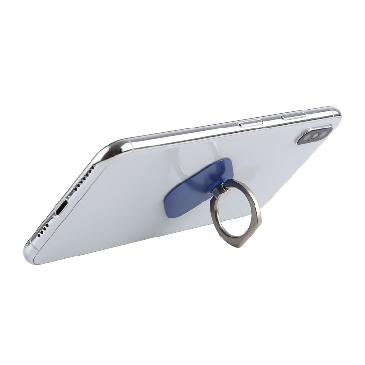Ring Phone Metal Holder for iPad, iPhone, Galaxy, Huawei, Xiaomi, LG, HTC and Other Smart Phones (Blue)