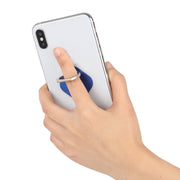 Ring Phone Metal Holder for iPad, iPhone, Galaxy, Huawei, Xiaomi, LG, HTC and Other Smart Phones (Blue)