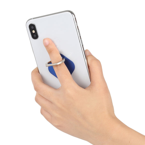 Ring Phone Metal Holder for iPad, iPhone, Galaxy, Huawei, Xiaomi, LG, HTC and Other Smart Phones (Blue)