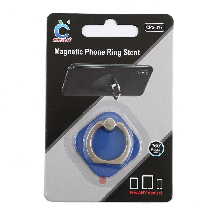 Ring Phone Metal Holder for iPad, iPhone, Galaxy, Huawei, Xiaomi, LG, HTC and Other Smart Phones (Blue)
