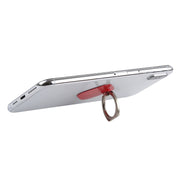 Ring Phone Metal Holder for iPad, iPhone, Galaxy, Huawei, Xiaomi, LG, HTC and Other Smart Phones (Red)