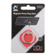 Ring Phone Metal Holder for iPad, iPhone, Galaxy, Huawei, Xiaomi, LG, HTC and Other Smart Phones (Red)