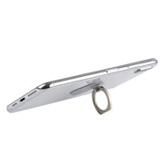 Ring Phone Metal Holder for iPad, iPhone, Galaxy, Huawei, Xiaomi, LG, HTC and Other Smart Phones (Silver)
