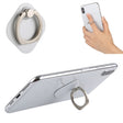 Ring Phone Metal Holder for iPad, iPhone, Galaxy, Huawei, Xiaomi, LG, HTC and Other Smart Phones (White) - Ring Holder by PMC TechLife | Online Shopping South Africa | PMC TechLife