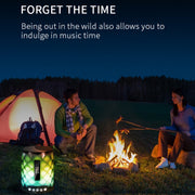 T&G TG155 Bluetooth 4.2 Mini Portable Wireless Bluetooth Speaker with Colorful Lights(Green)