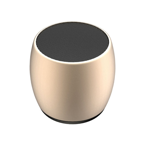 SARDiNE F1 Aluminium Alloy Stereo Wireless Bluetooth Speaker with Charging Dock, Support Hands-free(Gold)