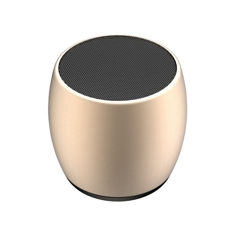 SARDiNE F1 Aluminium Alloy Stereo Wireless Bluetooth Speaker with Charging Dock, Support Hands-free(Gold)