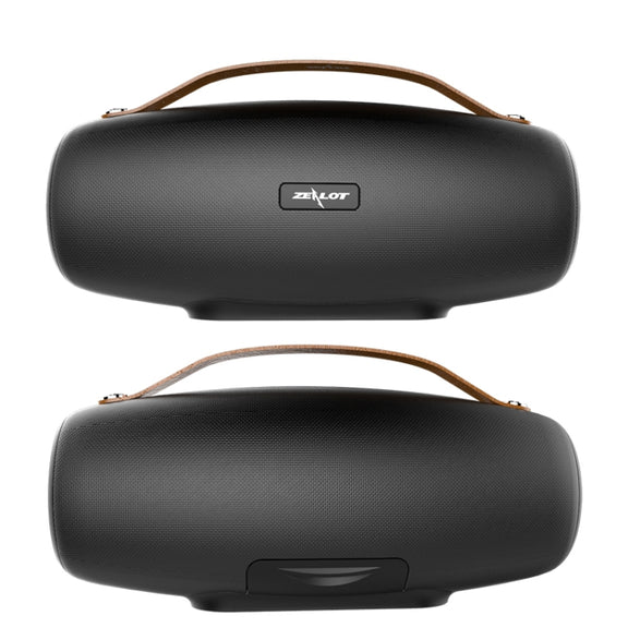 ZEALOT S27 Multifunctional Bass Wireless Bluetooth Speaker, Built-in Microphone, Support Bluetooth Call & AUX & TF Card & 1x93mm + 2x66mm Speakers(Black)