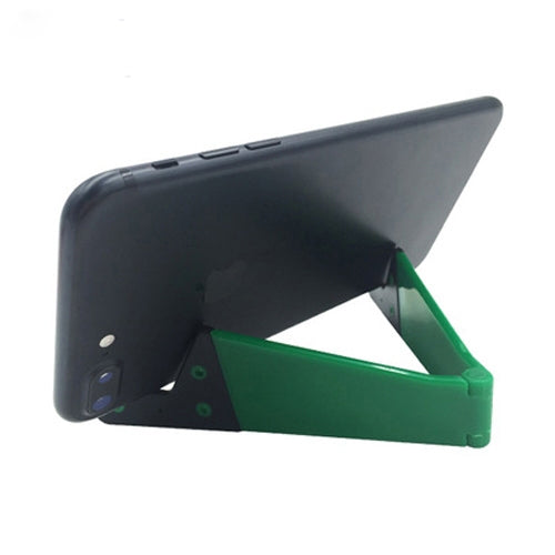 V Shape Universal Mobile Phone Tablet Bracket Holder (Green)