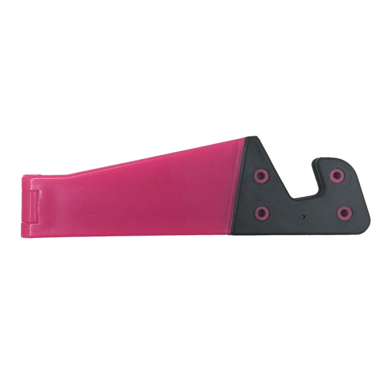 V Shape Universal Mobile Phone Tablet Bracket Holder (Rose Red)