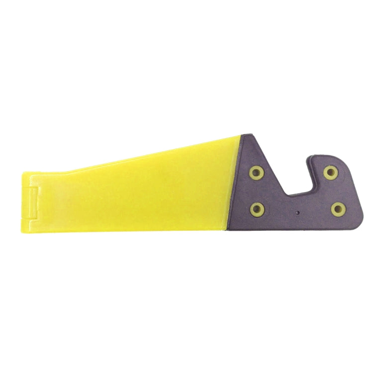 V Shape Universal Mobile Phone Tablet Bracket Holder(Yellow)