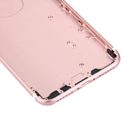 5 in 1 for iPhone 7 (Back Cover + Card Tray + Volume Control Key + Power Button + Mute Switch Vibrator Key) Full Assembly Housing Cover(Rose Gold)