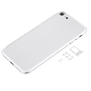 5 in 1 for iPhone 7 (Back Cover + Card Tray + Volume Control Key + Power Button + Mute Switch Vibrator Key) Full Assembly Housing Cover(Silver)
