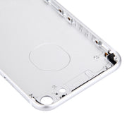 5 in 1 for iPhone 7 (Back Cover + Card Tray + Volume Control Key + Power Button + Mute Switch Vibrator Key) Full Assembly Housing Cover(Silver)