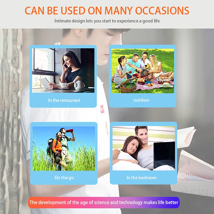 F9 10 inch Universal Chargeable Mobile Phone Screen Amplifier HD Video Amplifier with Silicone Suction Cup Stand & Bluetooth Speaker(Black)