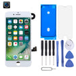 TFT LCD Screen for iPhone 7 with Digitizer Full Assembly include Front Camera (White) - free shipping - PMC TechLife - Order now!