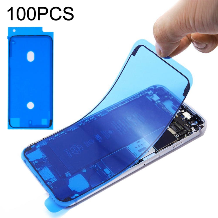 100 PCS LCD Frame Bezel Water-resistant Adhesive Stickers for iPhone 7